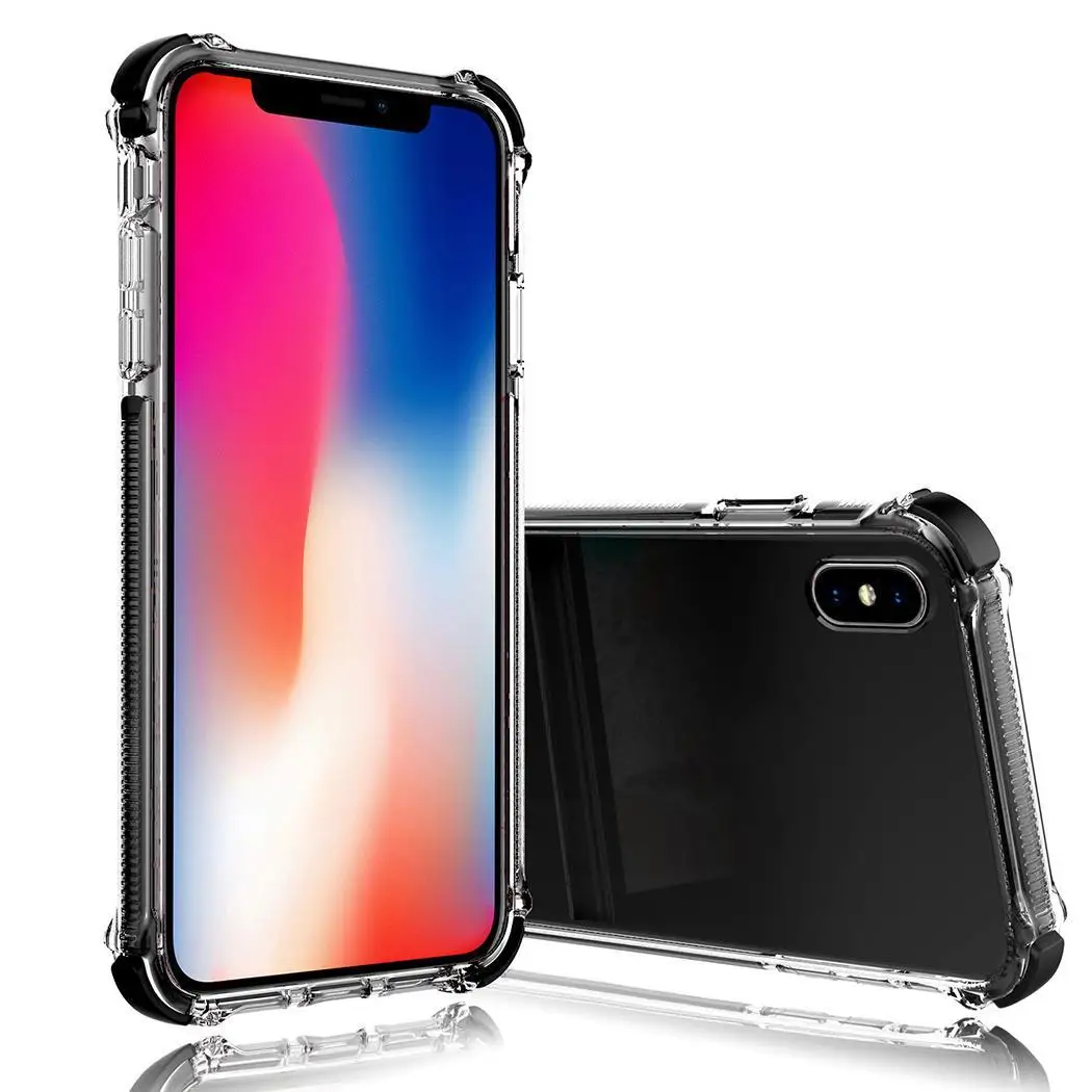 Новый ТПУ Корпус кожи мобильного телефона оболочки протектор для iphone XS MAX твердый