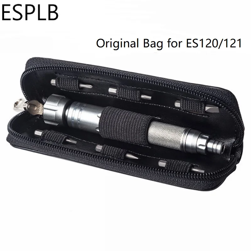 Original ES120 Bag Original Tool Bag for TS100 TS80 Soldering Iron ES120 ES121 Electric Screwdriver Portable Storage Organizer Zipper Bag Case - Цвет: Original ES120 Bag