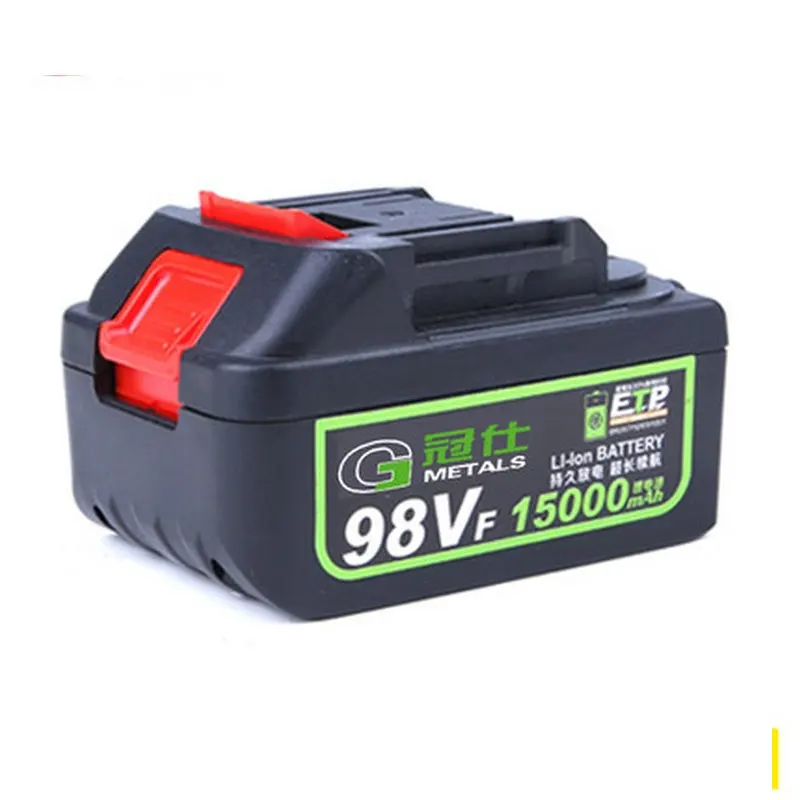 15000AMh Battery 98TV 15000 мАч встроенный Аккумуляторный Электрический Гайковерт ударный торцевой ключ Li батарея ручная дрель молоток электроинструменты - Цвет: 15000AMh Battery