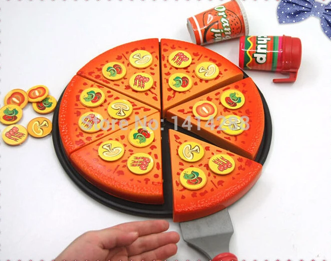 DIY пицца игровой дом кухня Моделирование еда игрушка ролевые игры игрушки