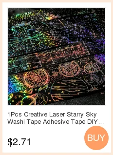 Креативный ежемесячный недельный календарь васи лента планировщик Diy Скрапбукинг наклейка этикетка маскирующая лента школьные принадлежности канцелярские принадлежности