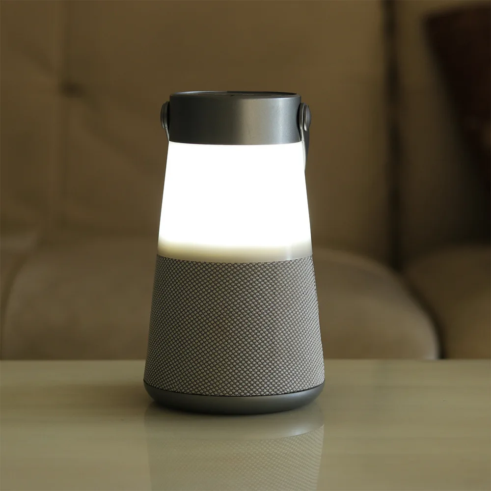 Портативная лампа для кемпинга HZFCEW беспроводной ночсветильник Bluetooth колонки mp3