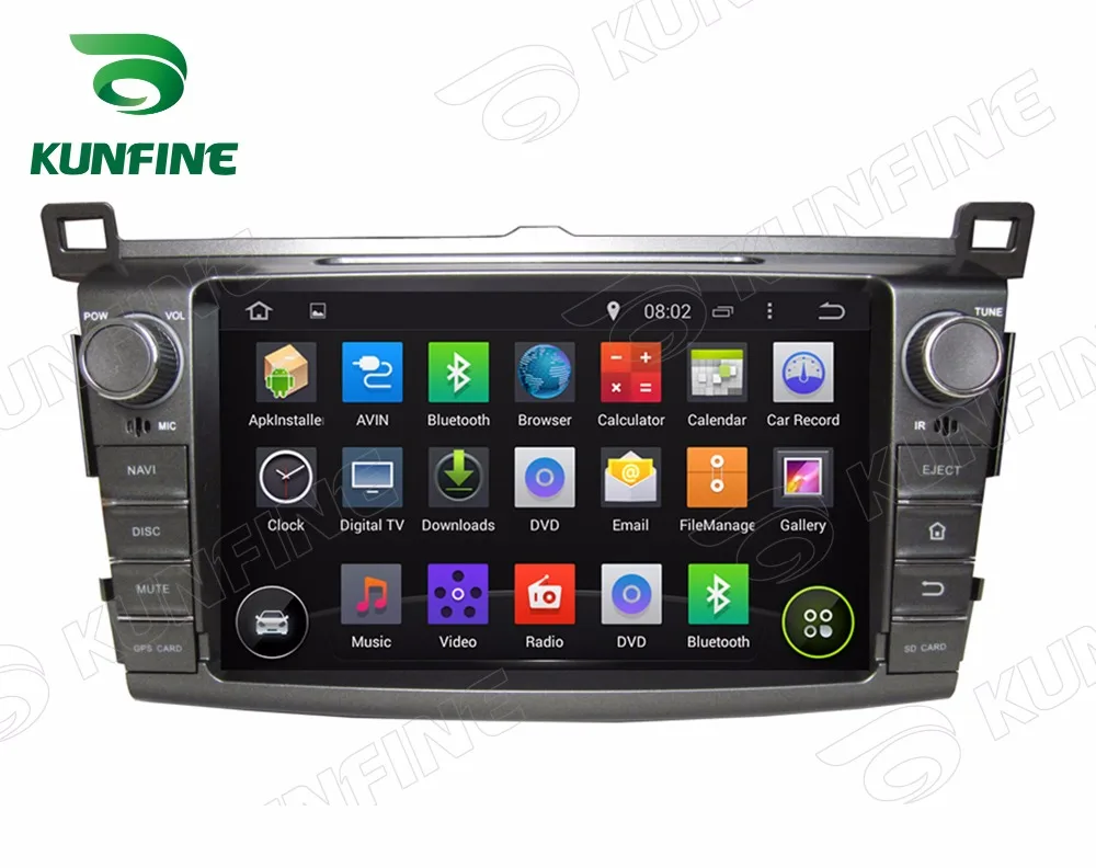 4 ядра 1024*600 Android 5 1 Автомобильная dvd навигационная система зарядное устройство для