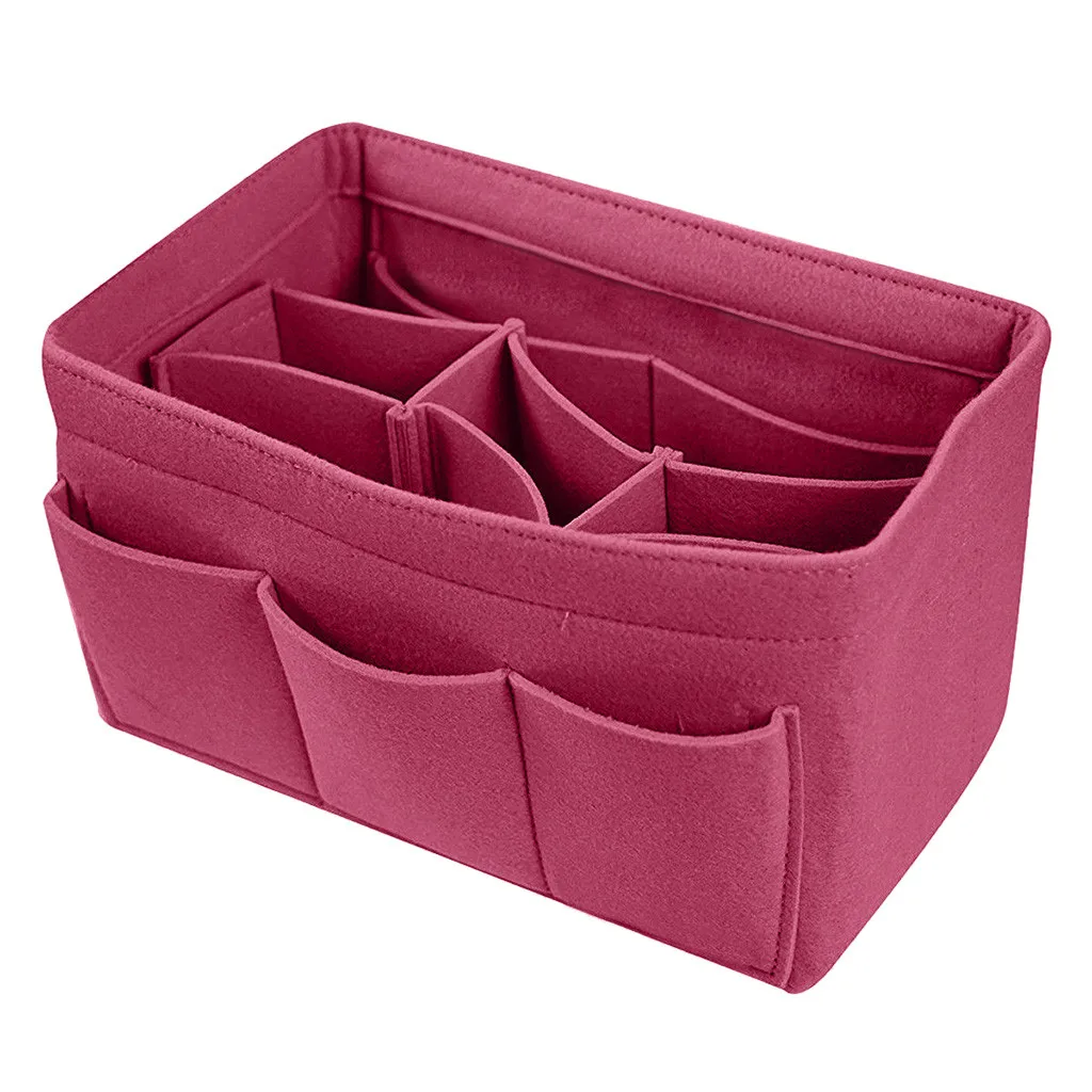 Фетровая сумка Органайзер на молнии с несколькими карманами|Сумки для вещей| |