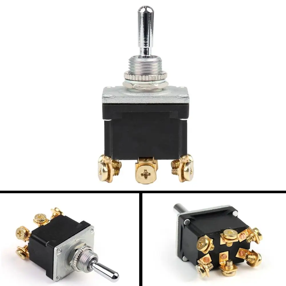 4 шт. AC 15A 250 V/20A 125 V водонепроницаемый 6Pin SPST вкл/выкл тумблер набор|Выключатели| |