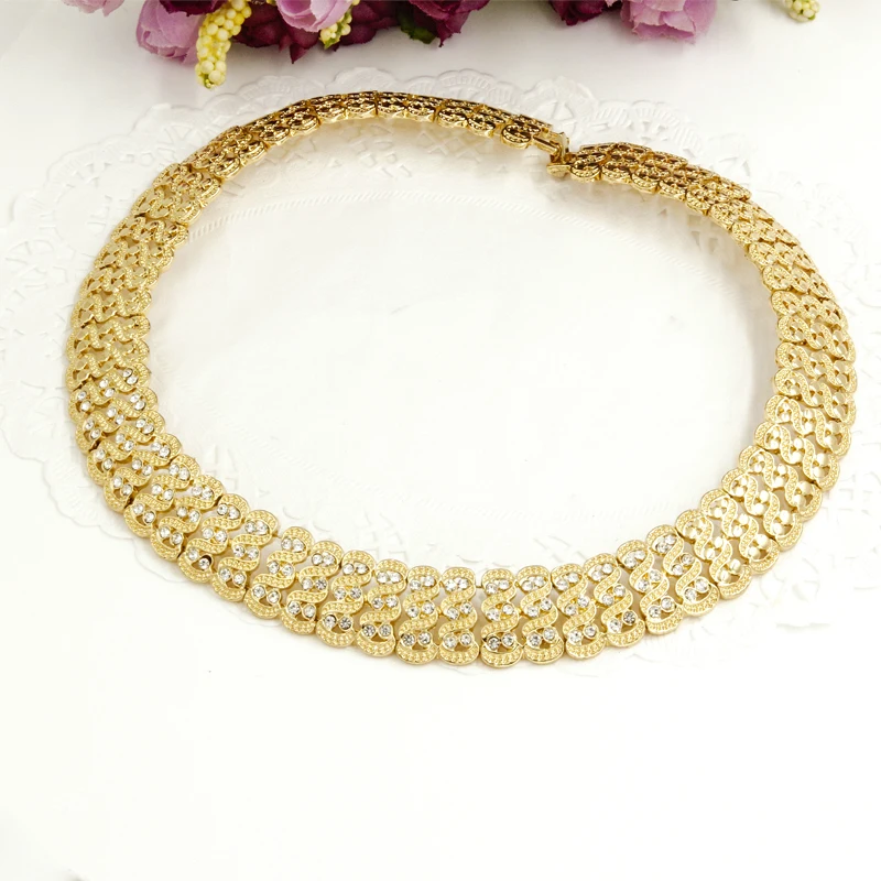 Liffly африканские Свадебные украшения наборы женские модные свадебные Дубай