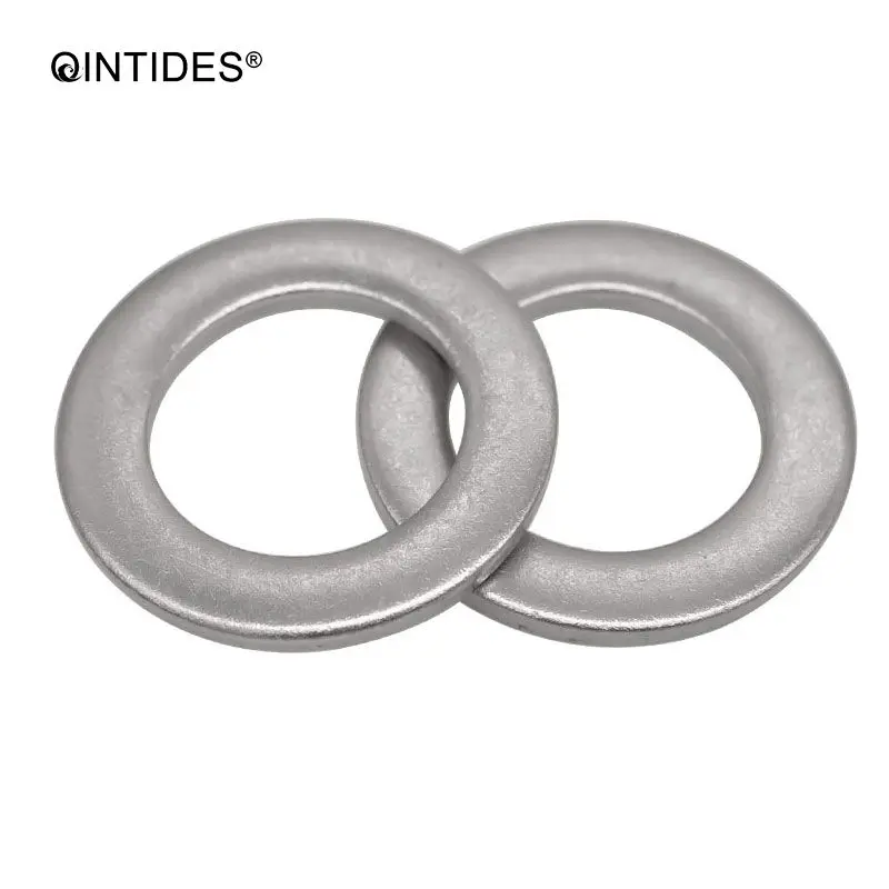 

QINTIDES M1.6 - M36 Plain washers Small series Product grade A Narrow flat gasket 304 stainless steel small washer M2 M6 M8 M12