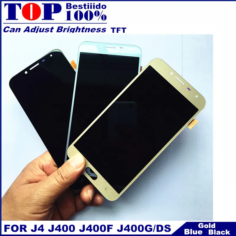100% тестирование ЖК дисплей Замена для samsung Galaxy J4 J400 J400F J400F/DS J400G/DS s Дисплей