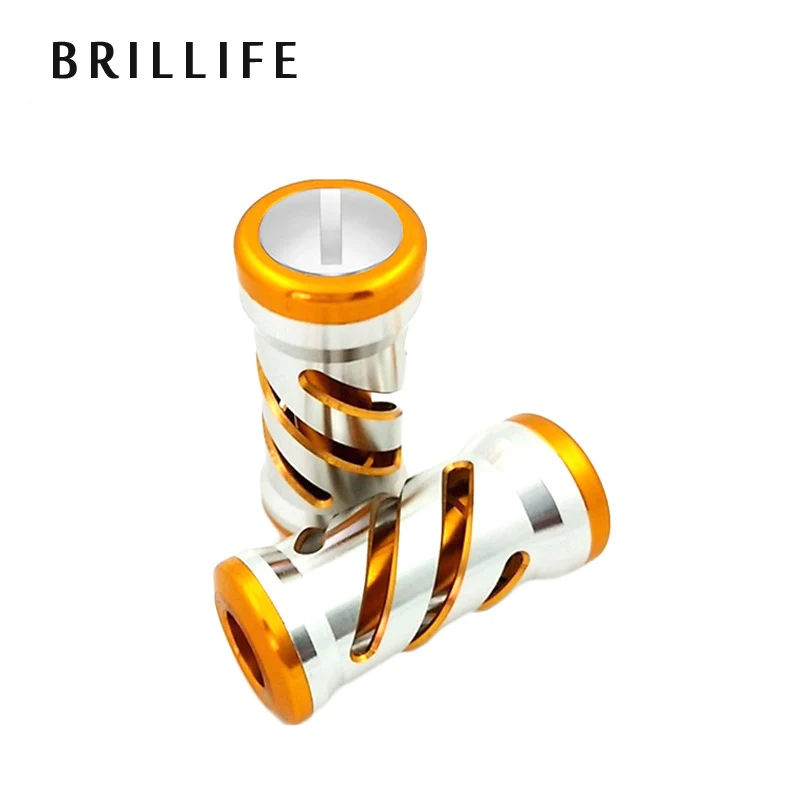 BRILLIFE 2pcs/set DIY Fishing Reel Handle Knob for Baitcasting Daiwa Shimano ABU Garcia | Спорт и развлечения