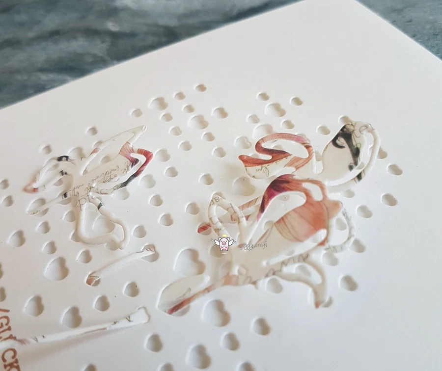 3 шт. металлические штампы для вырезания цветов рассады шарфа бумаги | Дом и сад