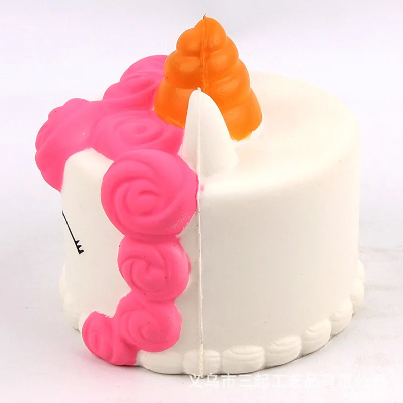 9 см милый Jumbo медленный рост Squishy КИТ торт мультфильм мягкий Squeeze Kawaii Squishies игрушки