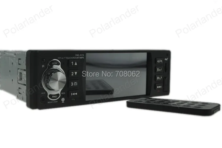 Новый 4 1 дюймовый сенсорный экран fm радио Din bluetooth Auxin RDS автомобильное аудио плеер
