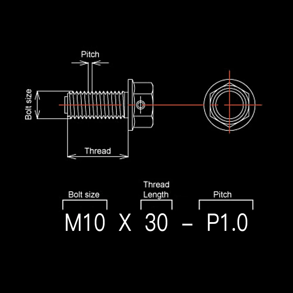 Двойной болт банджо из титанового сплава М10x1 0x30 мм резьба шага для Brembo двойная