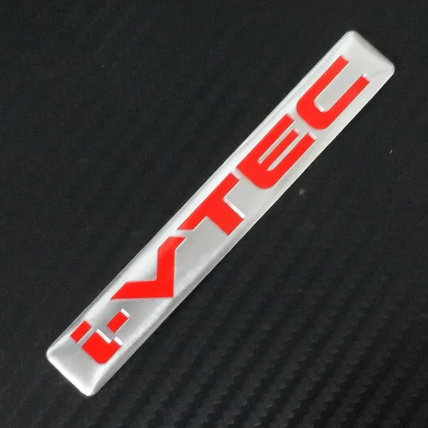 2 шт. Алюминиевые наклейки i VTEC iVTEC 12x1 8 см для японских C * V X H Ac F Od St Cr Gr CI El Sp r Ja