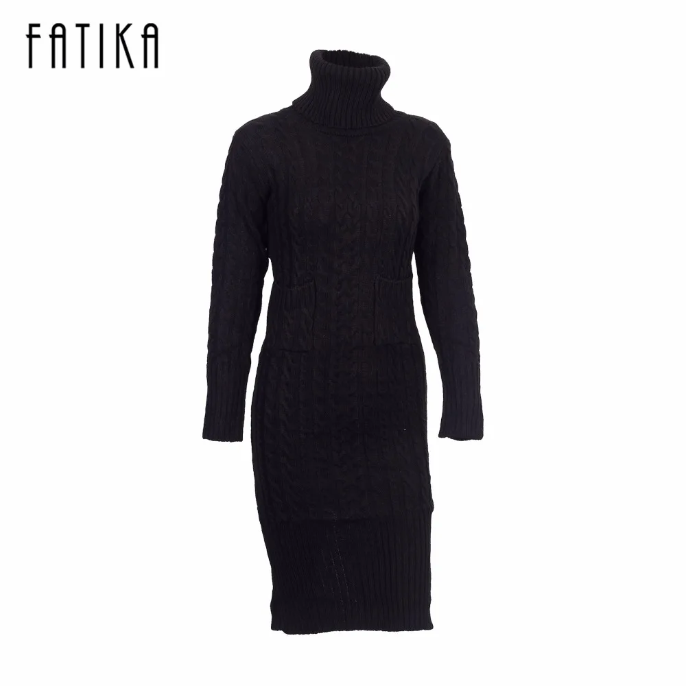 Fatika Мода 2017 г. Для женщин пикантные узкие модные европейские Повседневное Стиль высокое Средства ухода за