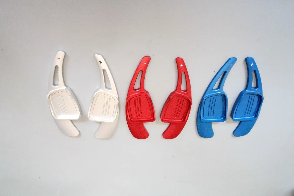 DEE алюминиевый руль DSG paddle shifters для AUDI A3 A4L A5 A8 S3 S5 SQ5 R8 Q7 TT TTS 2015 + наклейки