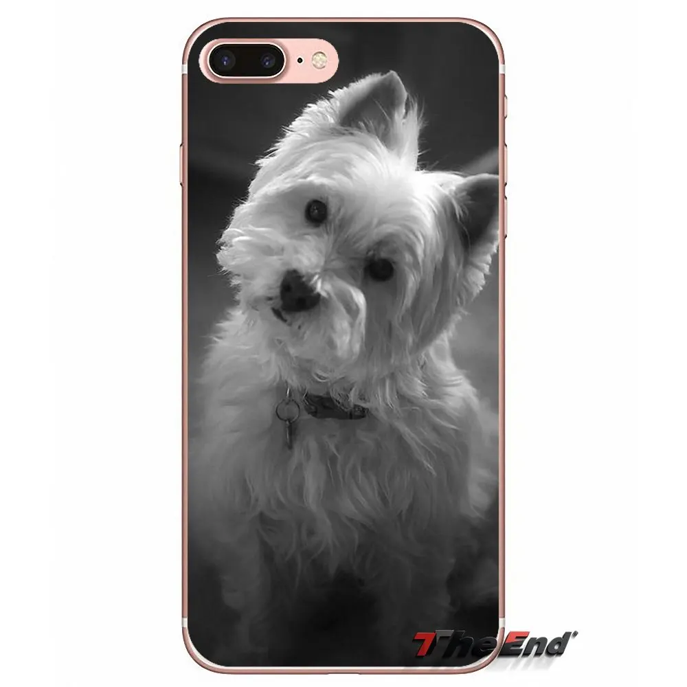 Для Xiaomi Redmi 4 3 3S Pro Mi3 Mi4 Mi4i Mi4C Mi5 Mi5S Mi Max Note 2 West Highland White Terrier чехол для собаки |