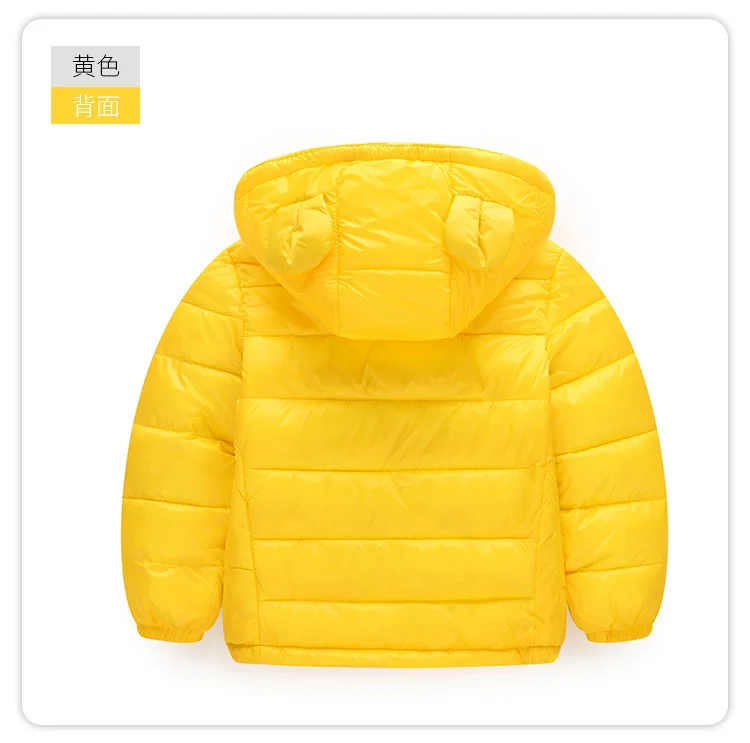 Осень-зима ; куртки для мальчиков и девочек; модная детская плотная ветровка; пальто; Повседневная Верхняя одежда для маленьких девочек; детская одежда с капюшоном; 11 цветов