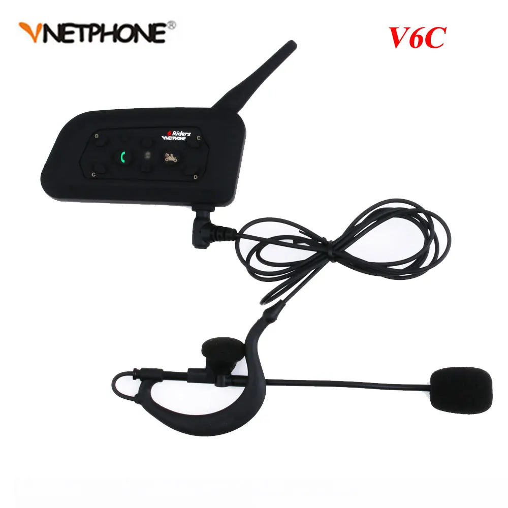 2 шт./лот Vnetphone полный дуплекс 1200 м рефери домофон крючок гарнитура беспроводной V6C