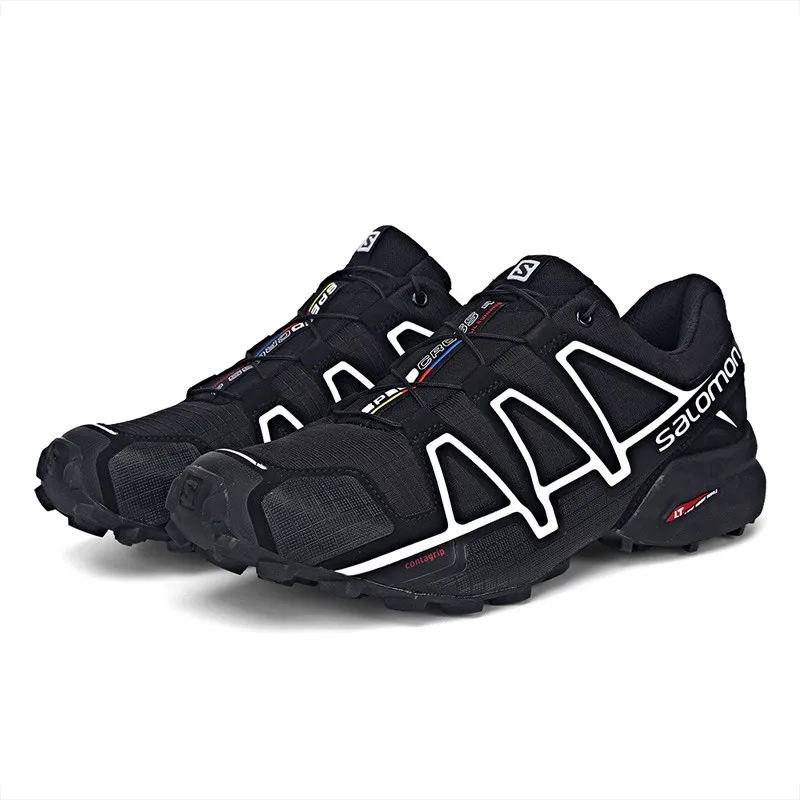 Salomon обувь для мужчин speed Cross 4 CS беговые кроссовки мужские спортивная черный белый