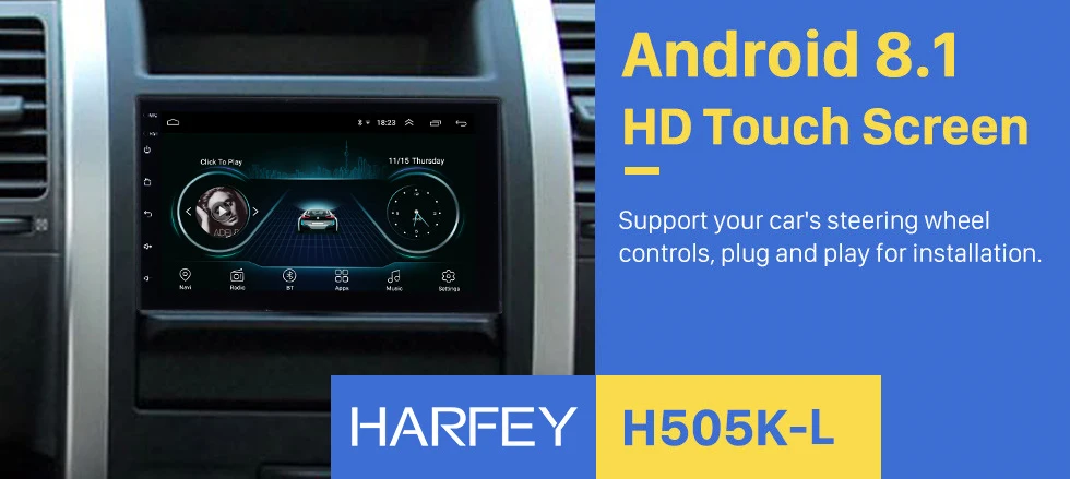 Harfey " универсальное Авторадио 2 din радио coche Android 8,1 gps автомобильное радио для Nissan VW Toyota Kia rio hyundai Suzuki Honda