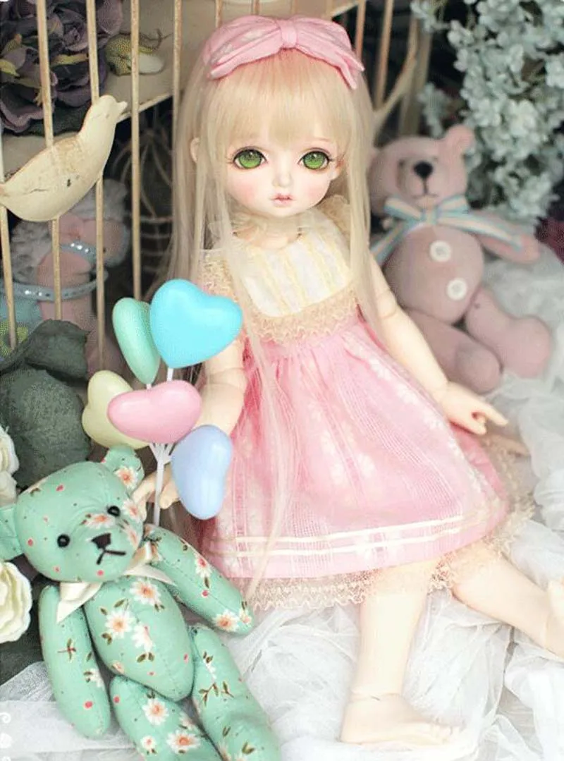 Полный комплект 1/4 BJD кукла BJD/SD прекрасный Bambis Смола Кукла с свободными глазами