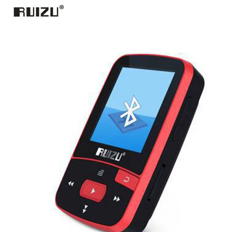 RUIZU X50 Спорт Bluetooth MP4 музыкальный плеер Регистраторы FM радио Supprot SD карты клип MP34player