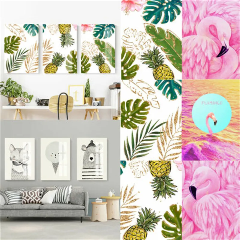 Новинка 2019 лидер продаж Мультяшные животные настенные виниловые наклейки