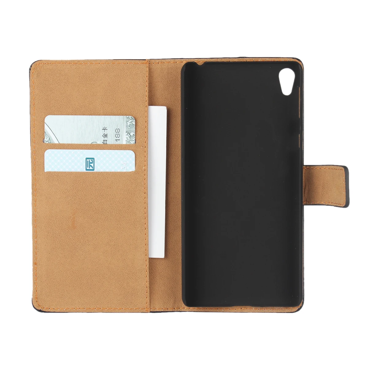 Для Fundas sony E5, чехол, Премиум класс, из искусственной кожи, кошелек, флип-чехол для sony Xperia E5, с отделениями для карт и отделением для денег, GG