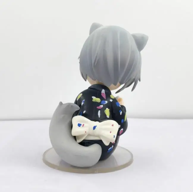 Комических аниме Kamisama Поцелуй кимоно Tomoe милые зеленый Платье черного цвета