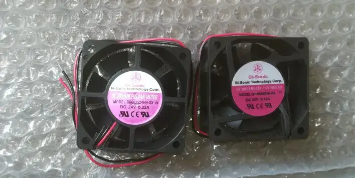 Оригинальный двухстрочный инверторный вентилятор Bi-Sonic BP602524HH-03 6025 24V 0.22A |