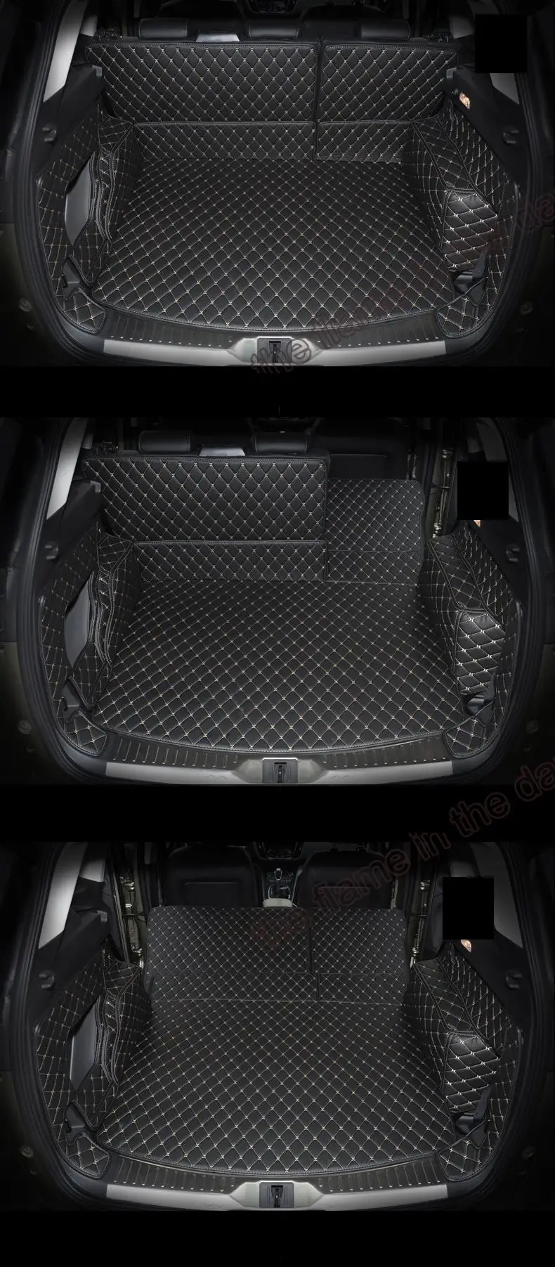 Волокна кожи багажник автомобиля коврик для ford kuga 2012 2013 для ford escape автомобильные аксессуары