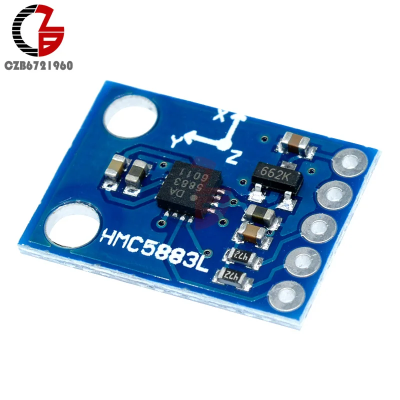 3 осевой магнитометр HMC5883 В 5 трехосевой компас сенсорный модуль для Arduino|module for