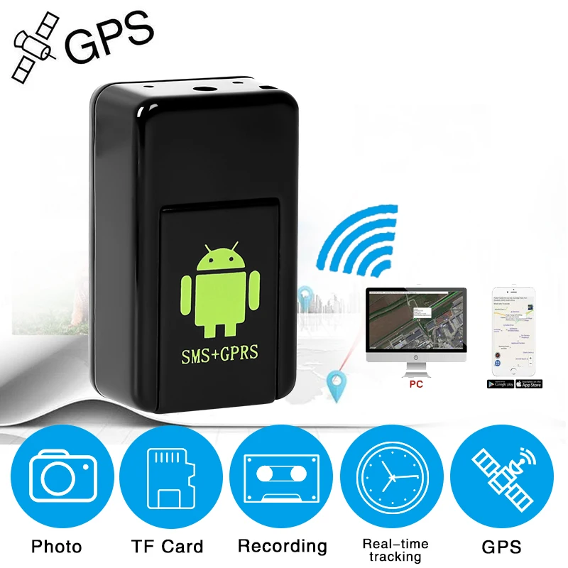 GF 08 GPS локатор домашних животных Smart Mini трекер анти потерянный Tracer для собак кошек