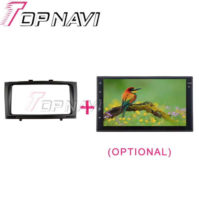 Wanuary 2DIN автомобильный радиоприемник фасция для Toyota Avensis 2009 2011 AutoStereo Interface Dash CD Trim