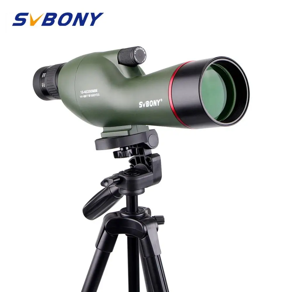 SVBONY SV19 Зрительная труба 15 45x60SE водонепроницаемый стрельба из лука Birdwatch FMC