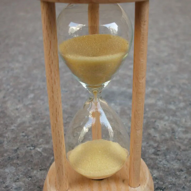 1 шт. Творческий 3 минуты Песочные часы деревянного стола песочные таймеры для