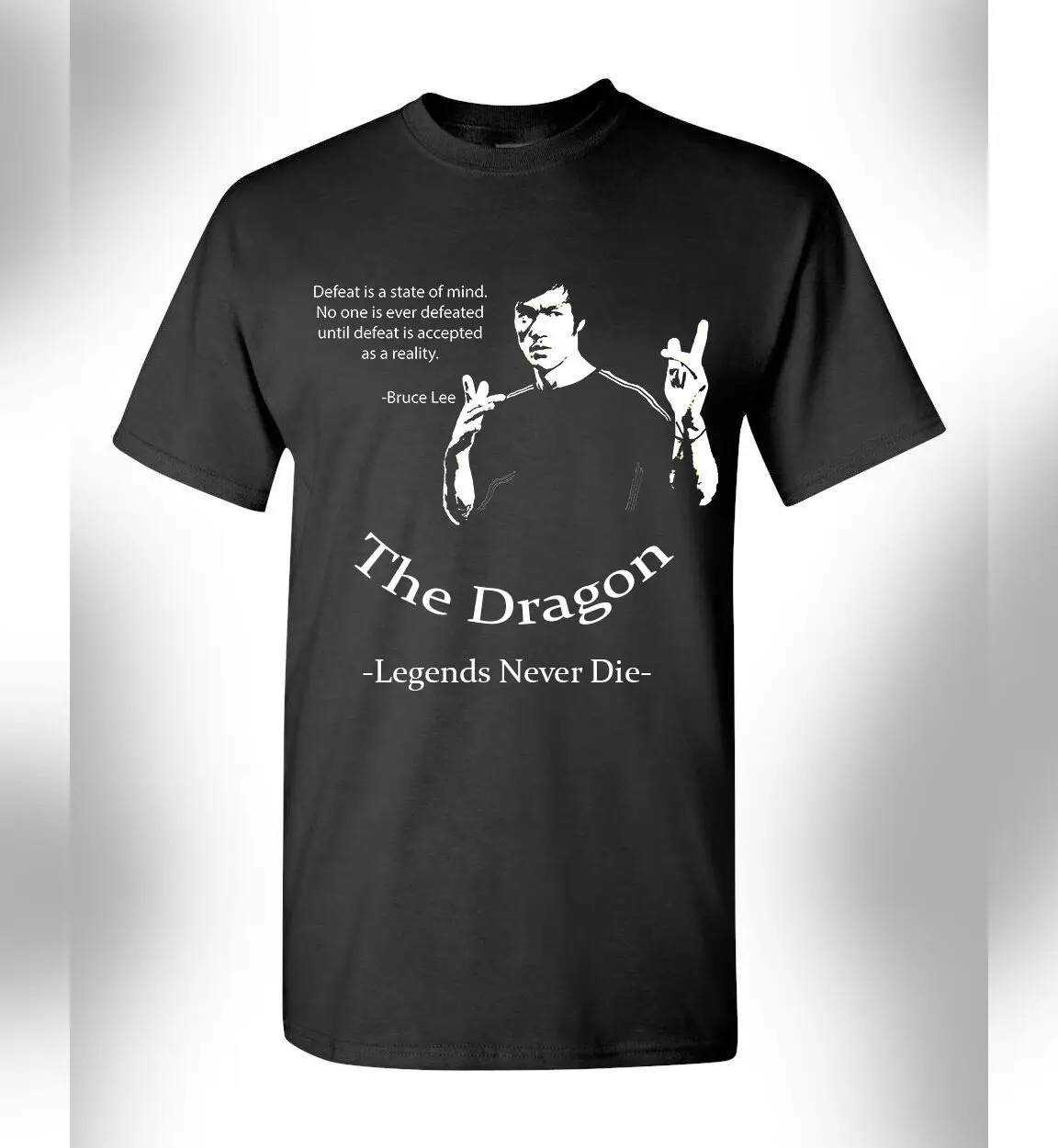 Крутая футболка с изображением Брюса Ли унисекс дракона мастера Jeet Kune Do Martial Arts