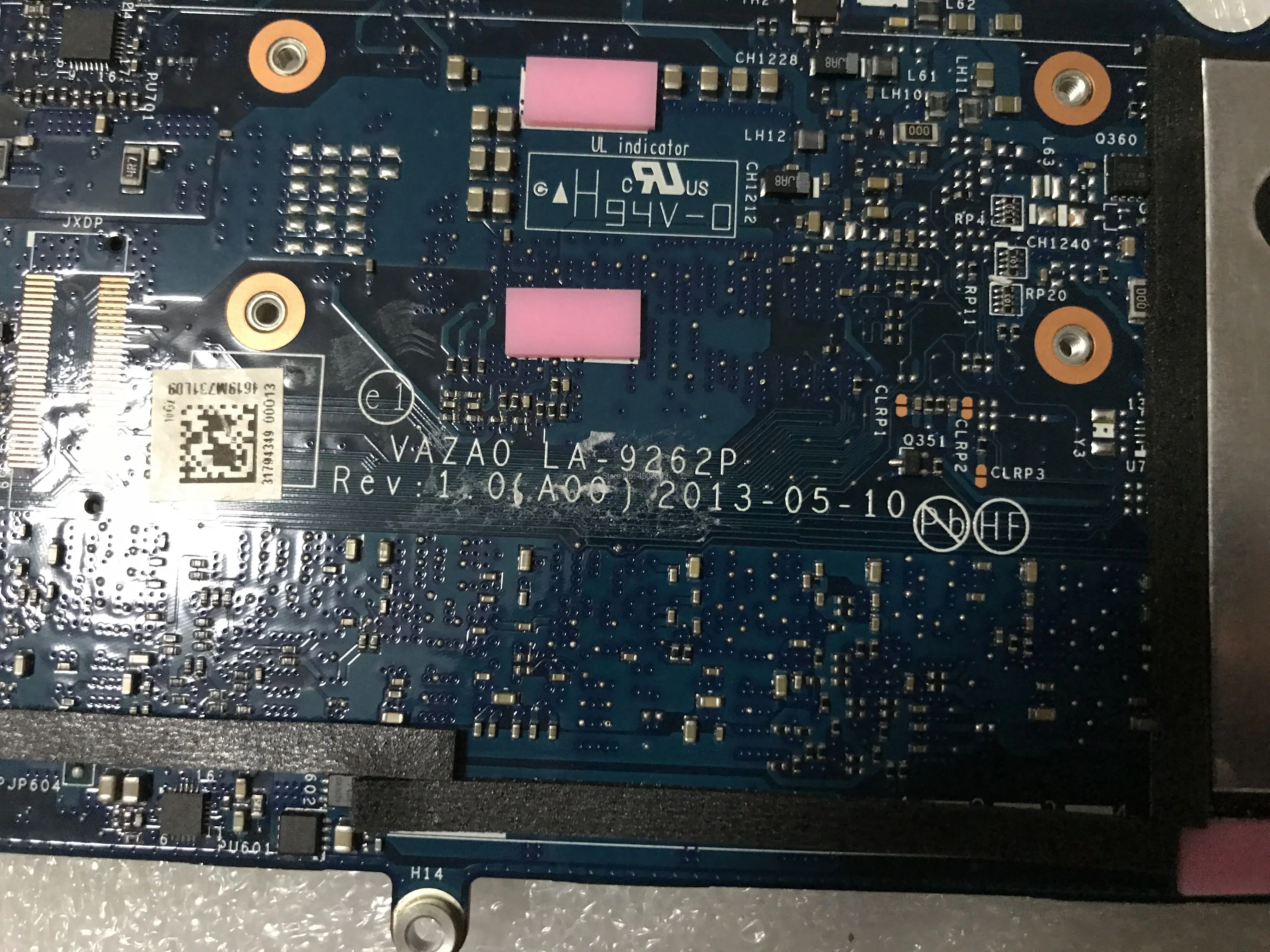 Новая материнская плата SHELI для ноутбука dell XPS 12 9Q33 LA 9262P CN 0F4DDF F4DDF с фонарем 4G RAM 100%