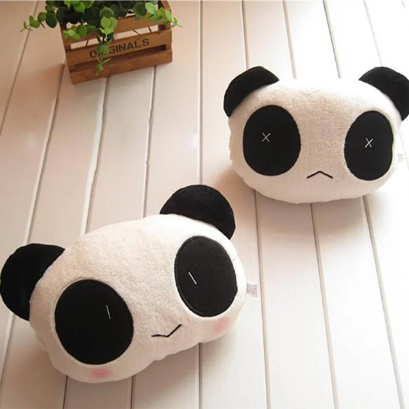 1 шт. милая панда мультяшный подголовник для автомобиля защита шеи подушка головы