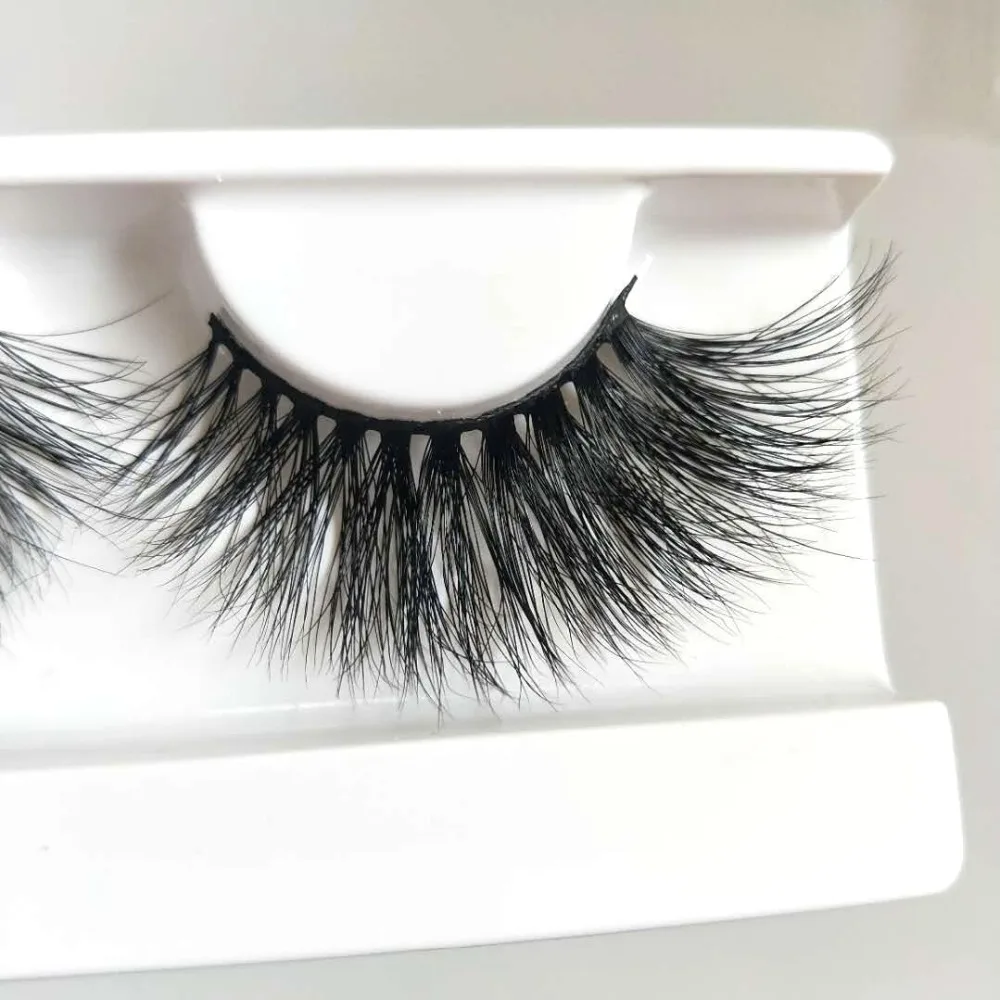 DEEP EYES 10 пар 10 boxesExtra длинные 25 мм норковые ресницы 3D норковые ресницы ручной работы