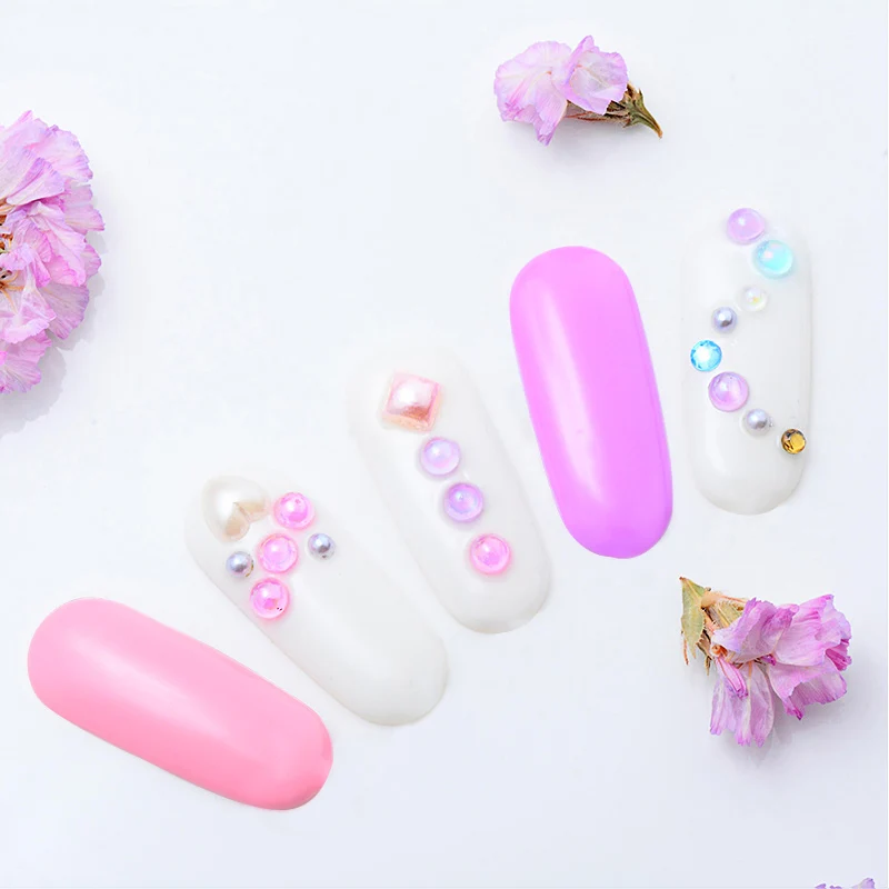 1 коробка MTSSII с плоским дном Кристальные разразразы Красочные смешанные размеры