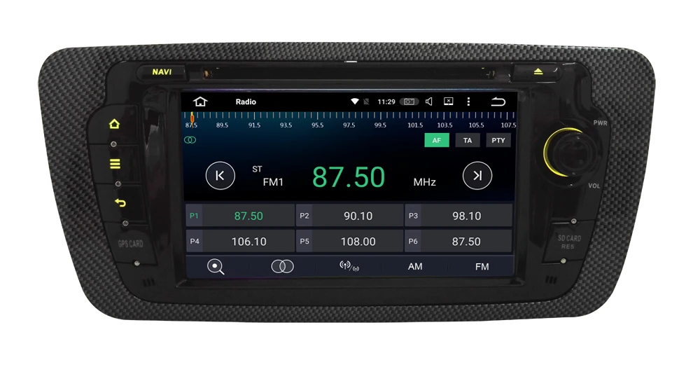 HD 1024*600 Android 6.0.1 Octa Ядро 2 Г RAM Dvd плеер Автомобиля GPS Navi карта RDS Радио Для VW Seat Ibiza 2009