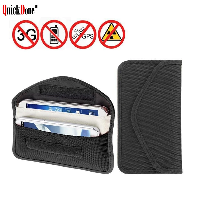 Сумка для хранения идентификационных карт Faraday блокировщик радиочастотной