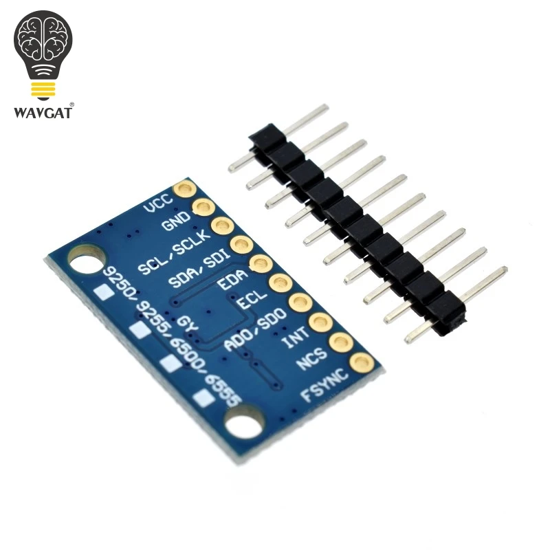 Межсоединений интегральных схем I2C SPI MPU6500 MPU 6500 6 осевой гироскоп Модуль датчика