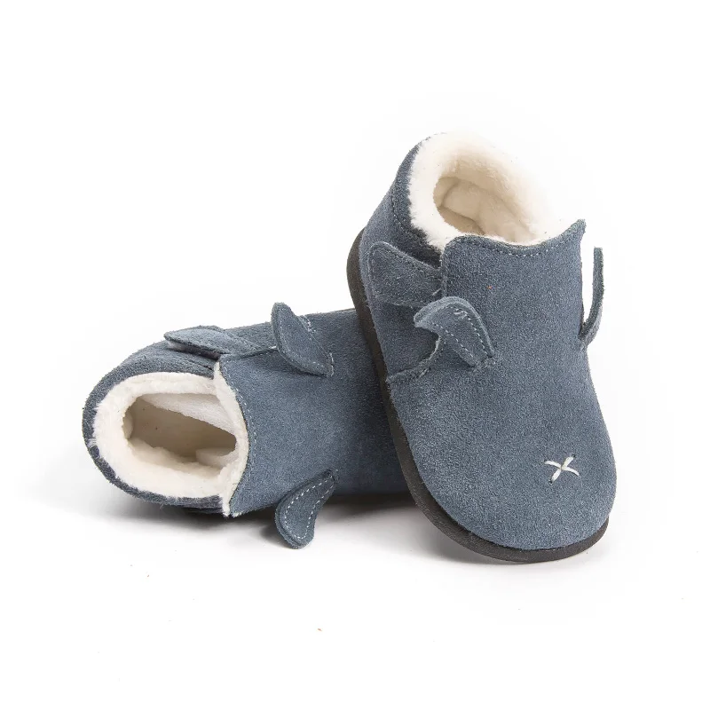 Phynier/Зимние новые теплые хлопковые туфли с рисунком для детей От 1 до 5 лет | Мать и