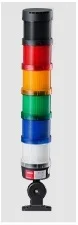 5layer12Vwith buzzer Безопасность стек настенный светильник Промышленный 5-слойный чехол стек светильник светодиодный сигнальный Маяк предупреждение светильник складной Предупреждение светильник башня 12V 24V 110V 220V - Цвет: 5layer12Vwith buzzer