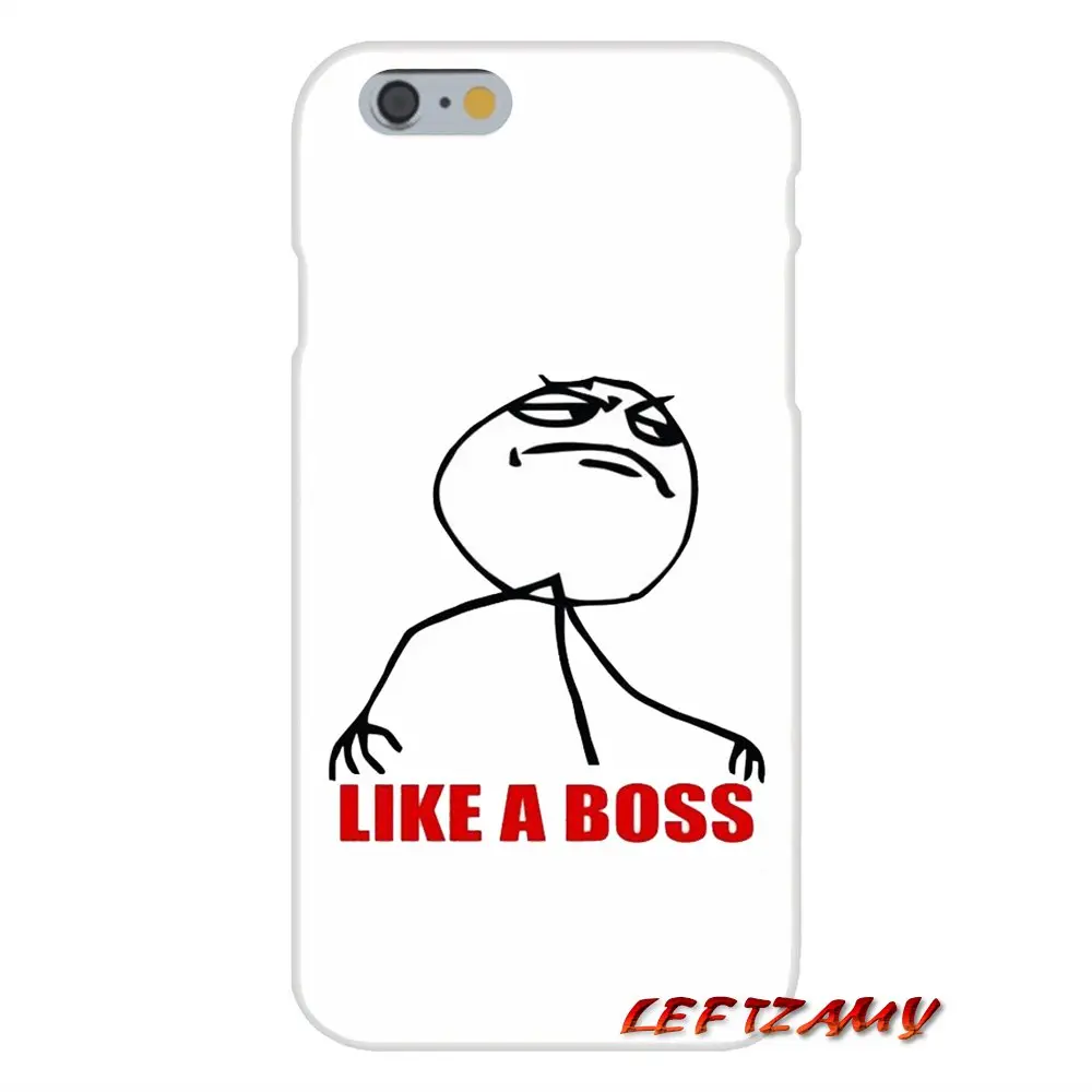 Аксессуары для телефона Rage Comics Face Meme чехлы телефонов Huawei P Smart Mate Y6 Pro P8 P9 P10 Nova P20 Lite