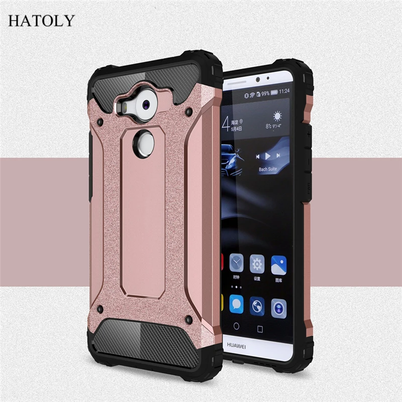 Чехол HATOLY для Huawei Mate 8 тонкий жесткий резиновый чехол силиконовый телефона 6 0