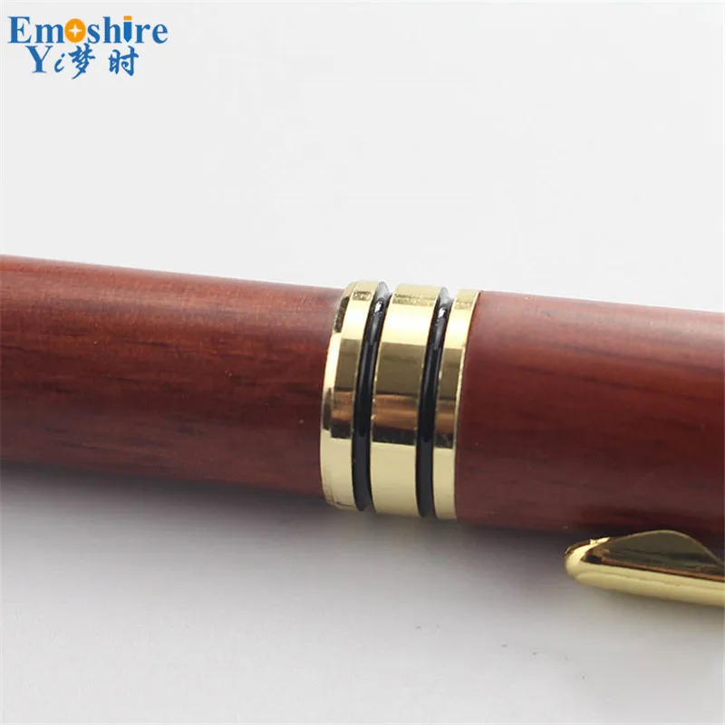 

New High Quality Wood Brand Pen Ballpoint Pens With Gold Parts Office & School Supplies Pens, Pencils & Writing Supplies P420